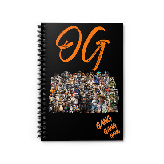OTTER GANG TRADING JOURNAL (SPIRAL NOTEBOOK)