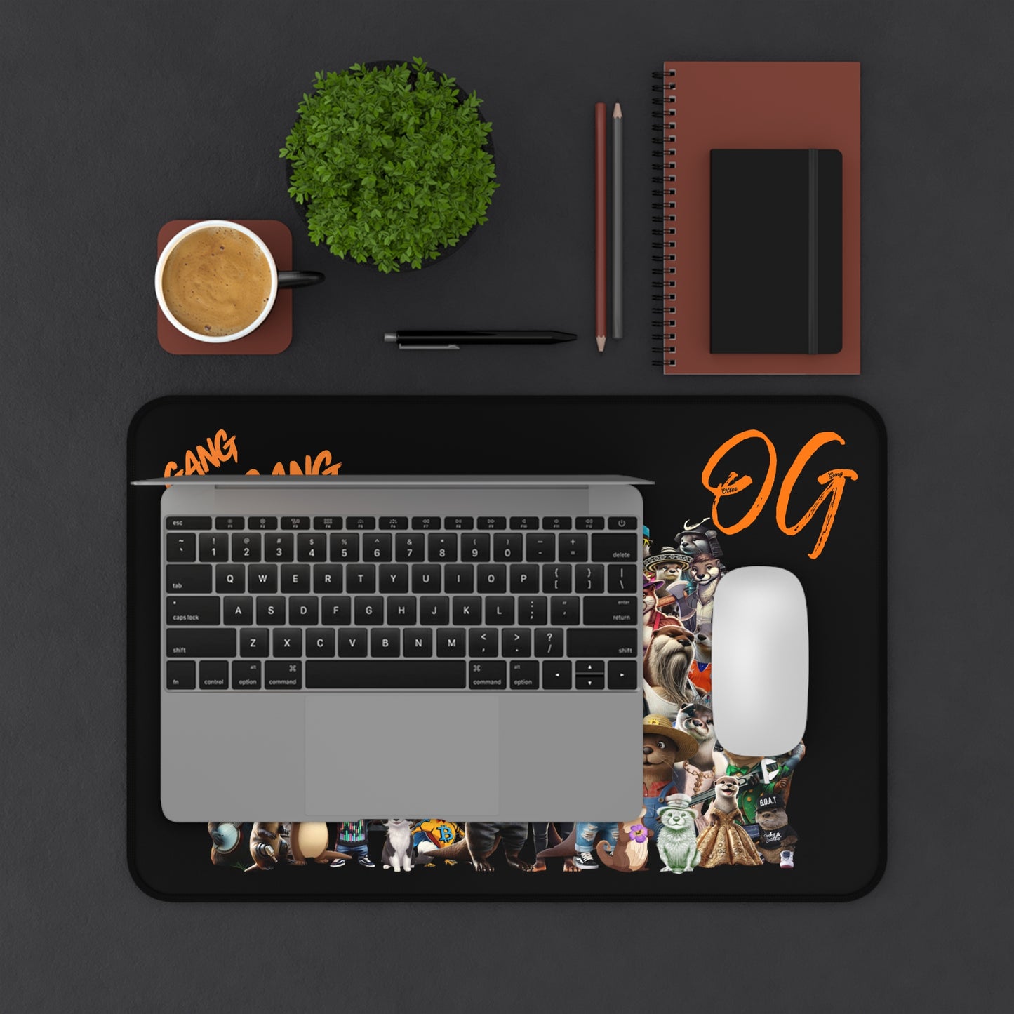 OTTER GANG DESK MAT
