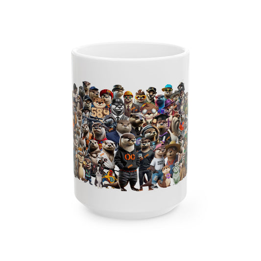 OTTER GANG CERAMIC MUG (11oz, 15oz)