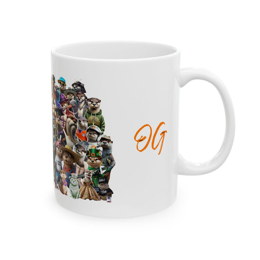 OTTER GANG CERAMIC MUG (11oz, 15oz)